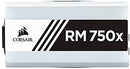Fonte Corsair 750W 80 Plus Gold Modular PFC Ativo RM750x Branca - CP-9020187-WW