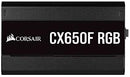 FONTE ATX 650W - CX650F FULL MODULAR - RGB BLACK - 80 PLUS BRONZE - COM CABO DE FORCA - CP-9020217-BR