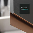 Cozinha Completa Madesa Reims 260007 com Armário e Balcão - Preto