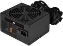 Corsair FONTE ATX 600W - VS600-80 PLUS WHITE - COM CABO DE FORCA - CP-9020224-BR, PRETO