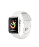 Apple Watch Series 3 (GPS) 42mm Caixa Prateada de Alumínio com Pulseira Esportiva Branca